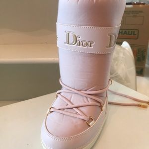 Dior baby snow boots